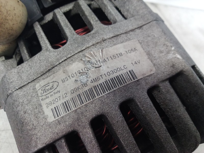 Recambio de alternador para ford focus c-max (cap) ambiente (d) referencia OEM IAM 4M5T10300LC 4M5T10300LC 4M5T10300L