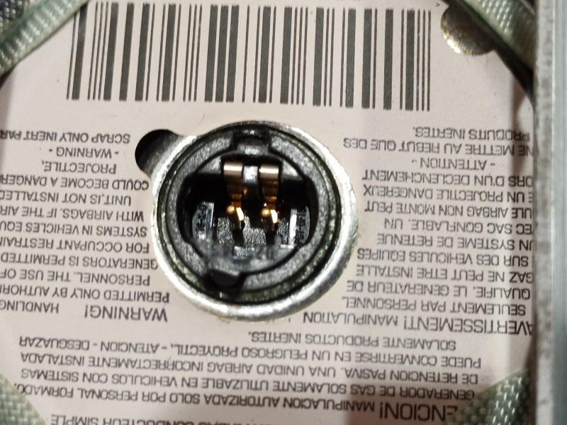 Recambio de airbag volante para citroën c3 1,6 16v exclusive referencia OEM IAM 96380009ZE 96380009ZE 96380009ZE