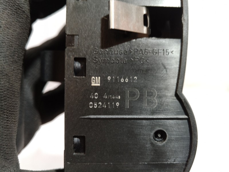 Recambio de mando luces para opel corsa c sri referencia OEM IAM 0524119 0524119 0524119