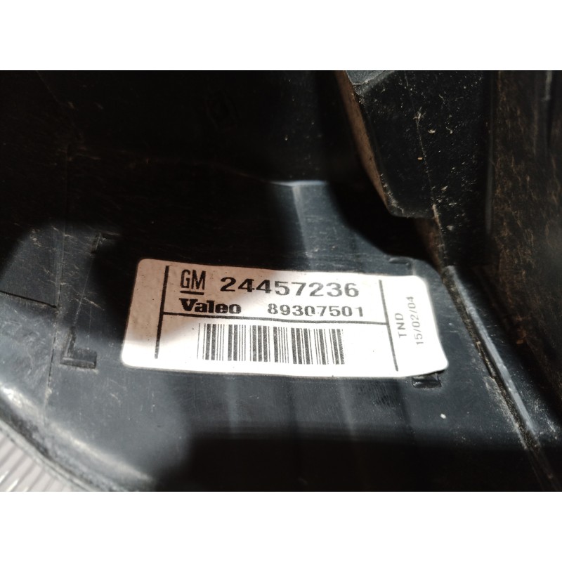 Recambio de piloto trasero derecho para opel corsa c sri referencia OEM IAM 24457236 24457236 24457236