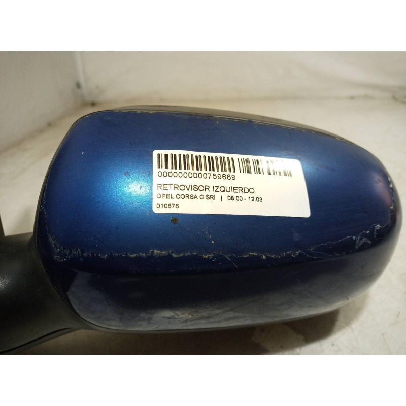 Recambio de retrovisor izquierdo para opel corsa c sri referencia OEM IAM 010676 010676 010676