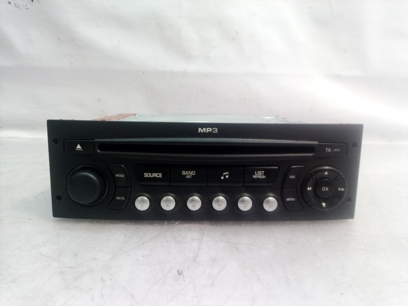 Recambio de sistema audio / radio cd para citroën c4 grand picasso exclusive plus referencia OEM IAM  96645891XT 96645891