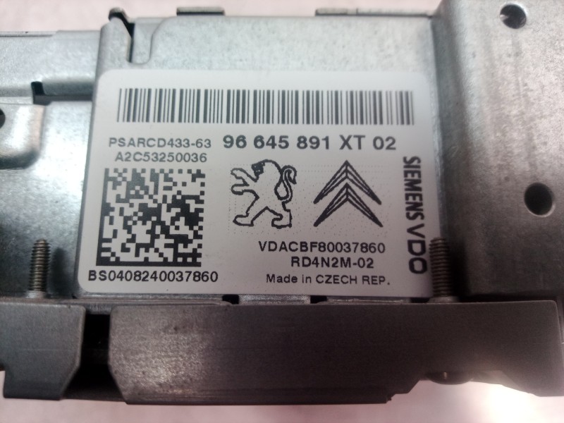 Recambio de sistema audio / radio cd para citroën c4 grand picasso exclusive plus referencia OEM IAM  96645891XT 96645891