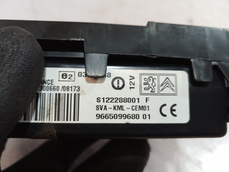 Recambio de modulo electronico para citroën c4 grand picasso exclusive plus referencia OEM IAM  S122288001F S122288001