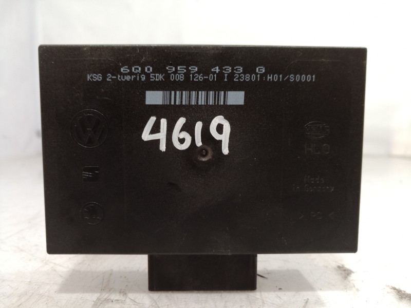 Recambio de modulo confort para volkswagen polo (9n1) conceptline referencia OEM IAM 6Q0959433G 6Q0959433 6Q0959433
