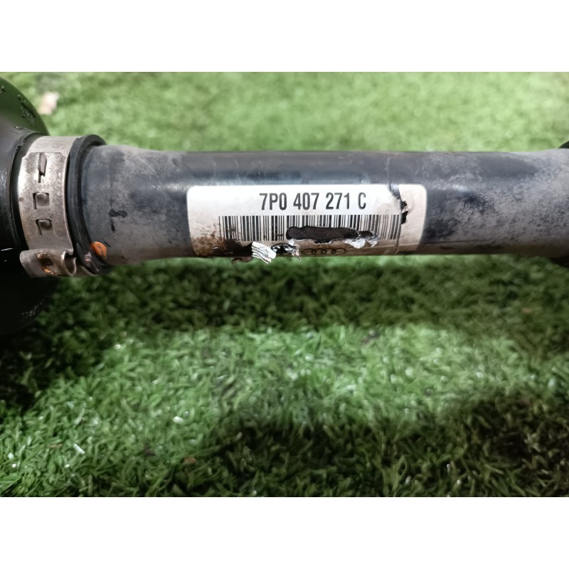 Recambio de transmision delantera derecha para volkswagen touareg (7p6) v6 tdi bluemotion premium referencia OEM IAM 7P0407271C 