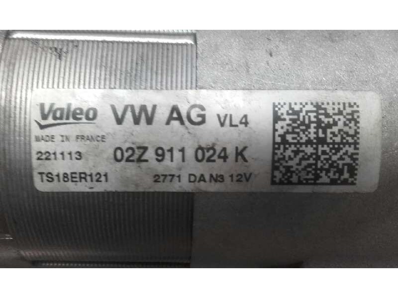 Recambio de motor arranque para seat altea xl (5p5) reference ecomotive referencia OEM IAM 02Z911024K  