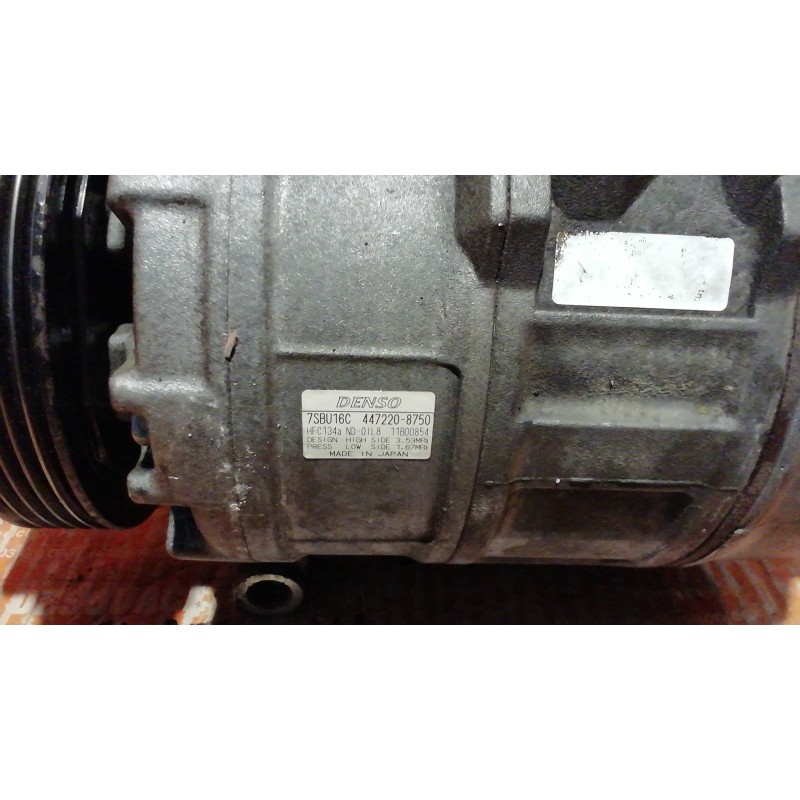 Recambio de compresor aire acondicionado para bmw serie 3 berlina (e46) 2.5 24v cat referencia OEM IAM 7SBU16C 4472208750 