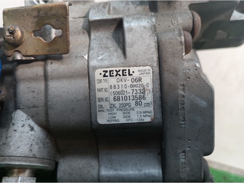 Recambio de compresor aire acondicionado para citroën c1 audace referencia OEM IAM 883100H020C 883100H020C 5060217332