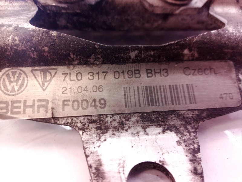 Recambio de radiador aceite para volkswagen touareg (7la) tdi r5 referencia OEM IAM 7L0317019BBH3 7L0317019BBH3 F0049