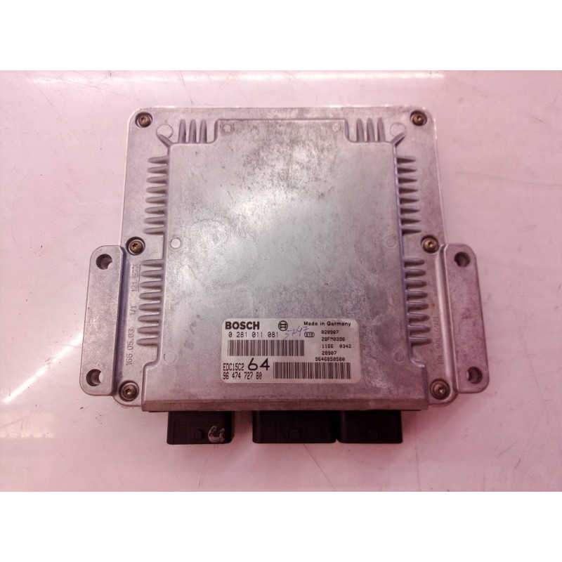 Recambio de centralita motor uce para peugeot 307 (s1) xr referencia OEM IAM 0281011081 0281011081 9647472780