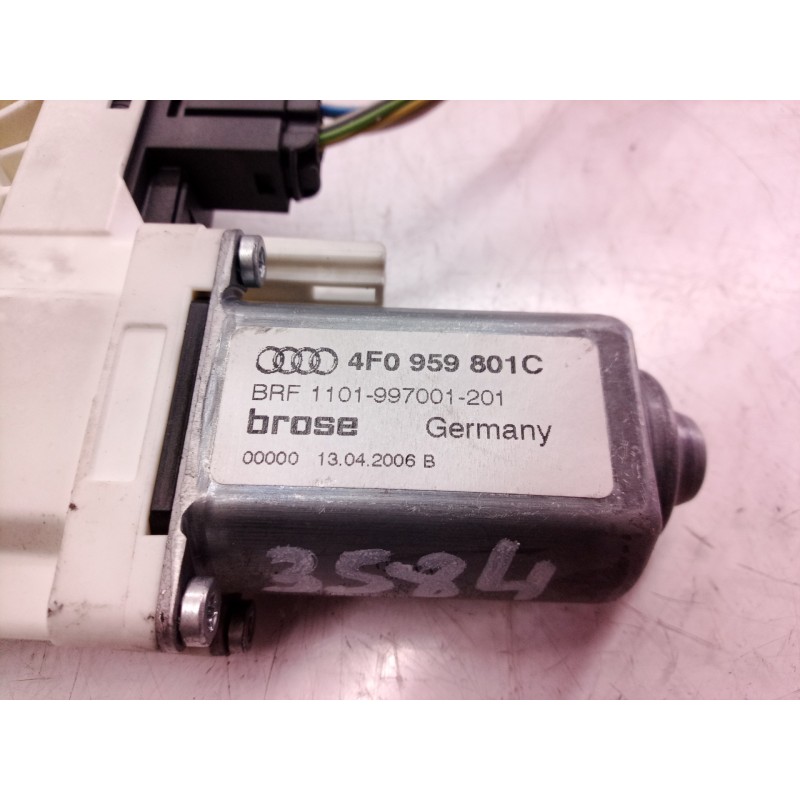 Recambio de motor elevalunas trasero izquierdo para audi a6 berlina (4f2) 3.0 tdi quattro (165kw) referencia OEM IAM 4F0959801 4