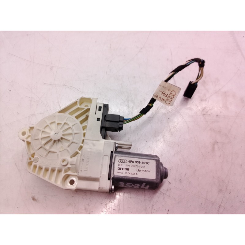 Recambio de motor elevalunas trasero izquierdo para audi a6 berlina (4f2) 3.0 tdi quattro (165kw) referencia OEM IAM 4F0959801 4