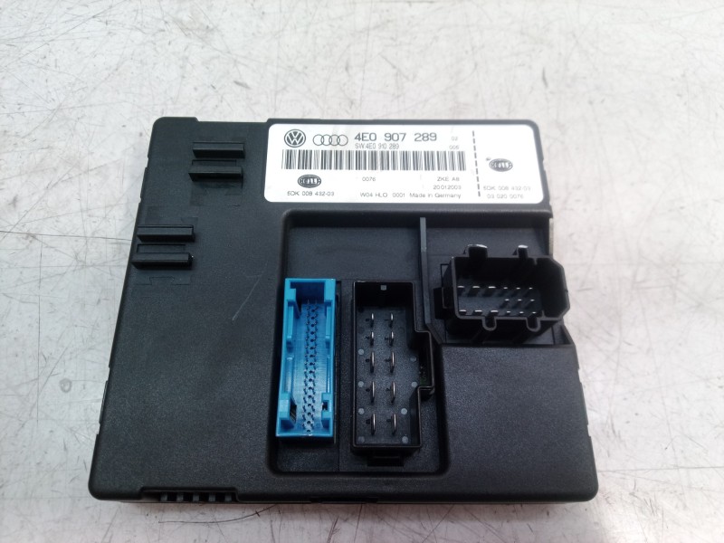 Recambio de modulo electronico para audi a8 (4e2) 3.7 quattro referencia OEM IAM 4E0907289 4E0907289 4E0910289