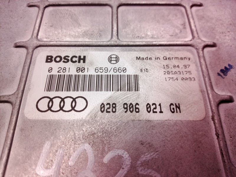 Recambio de centralita motor uce para audi a4 berlina (b5) 1.9 tdi referencia OEM IAM 0281001659 0281001659 028906021