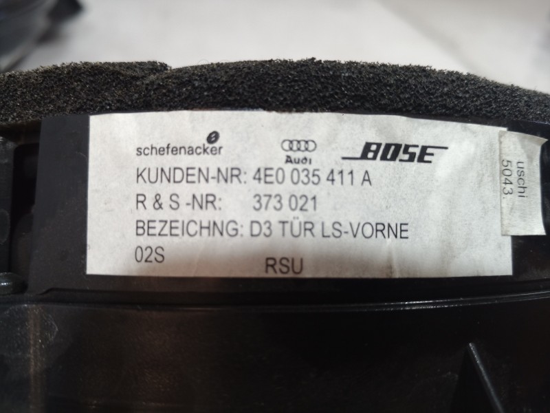 Recambio de varios para audi a8 (4e2) 3.7 quattro referencia OEM IAM 4E0035411A 4E0035411A 4E0035411A