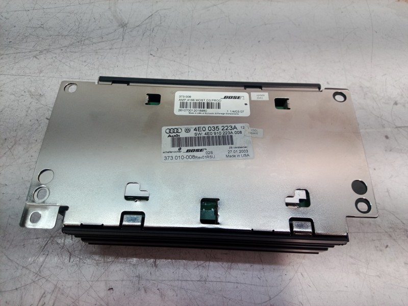 Recambio de sistema audio / radio cd para audi a8 (4e2) 3.7 quattro referencia OEM IAM 4E0035223A 4E0035223 4E0910223