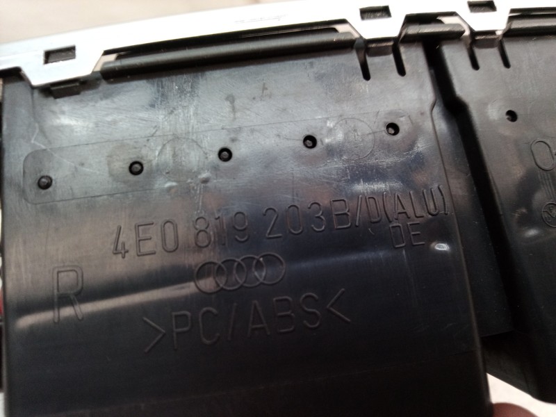 Recambio de mando climatizador para audi a8 (4e2) 3.7 quattro referencia OEM IAM 4E0819203 4E0819203 4E0819203