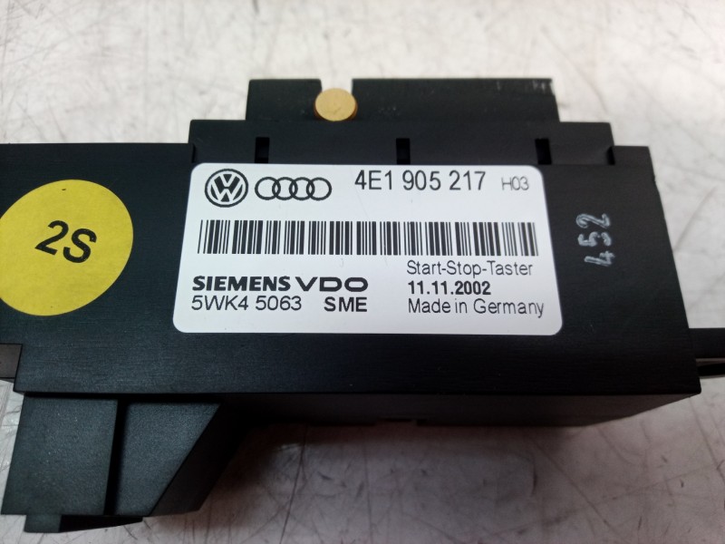 Recambio de mando multifuncion para audi a8 (4e2) 3.7 quattro referencia OEM IAM 4E1905217 4E1905217 4E1905217