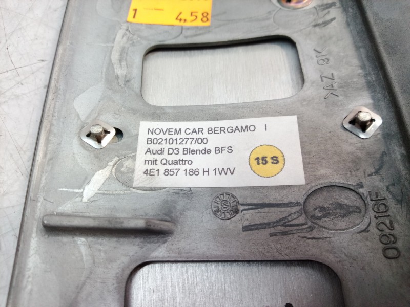 Recambio de aireador para audi a8 (4e2) 3.7 quattro referencia OEM IAM 4E1857186 4E1857186 4E0820952