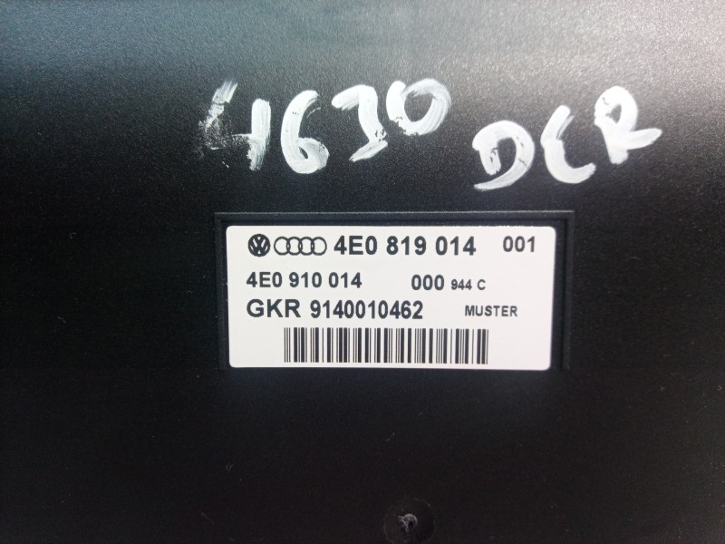 Recambio de modulo electronico para audi a8 (4e2) 3.7 quattro referencia OEM IAM 4E0910014 4E0910014 4E0819014