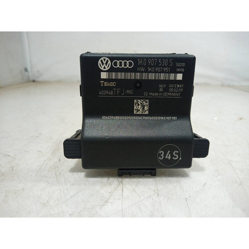 Recambio de modulo electronico para audi a3 sportback (8p) 1.9 tdi attraction referencia OEM IAM 1K0907530 1K0907530 1K0907530