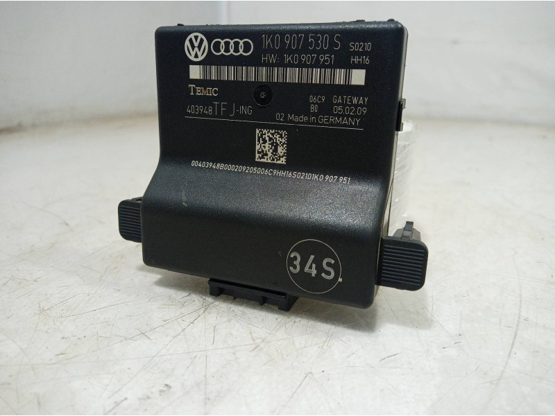 Recambio de modulo electronico para audi a3 sportback (8p) 1.9 tdi attraction referencia OEM IAM 1K0907530 1K0907530 1K0907530