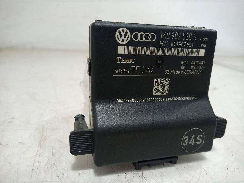 Recambio de modulo electronico para audi a3 sportback (8p) 1.9 tdi attraction referencia OEM IAM 1K0907530 1K0907530 1K0907530