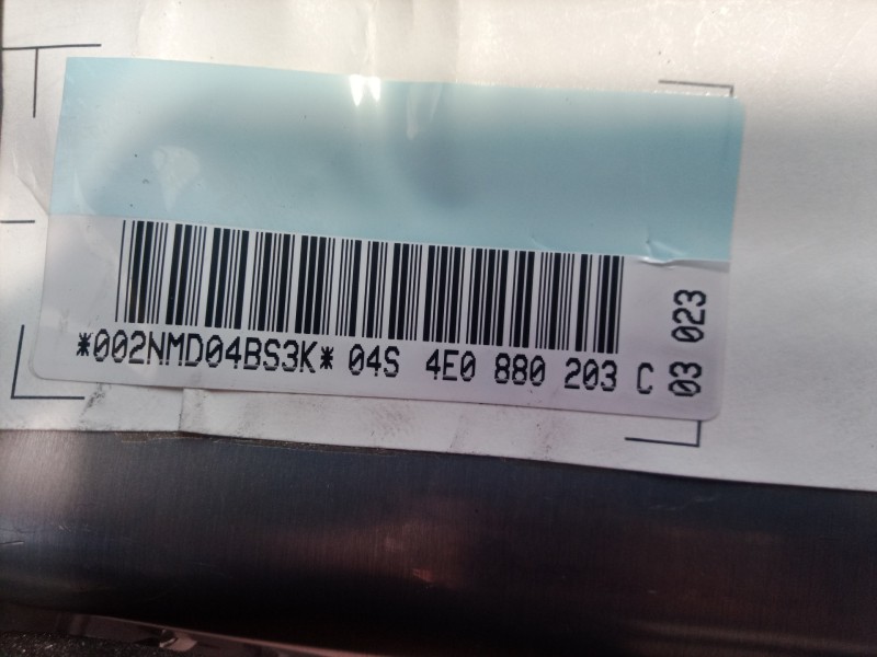 Recambio de airbag delantero derecho para audi a8 (4e2) 3.7 quattro referencia OEM IAM 4E0880203C 4E0880203C 4E0880203