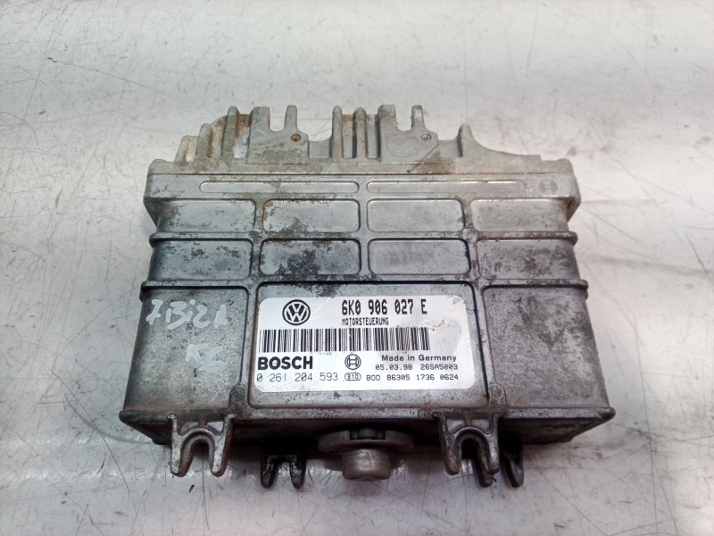 Recambio de centralita motor uce para seat ibiza (6k) básico referencia OEM IAM 6K0906027 6K0906027 0261204593
