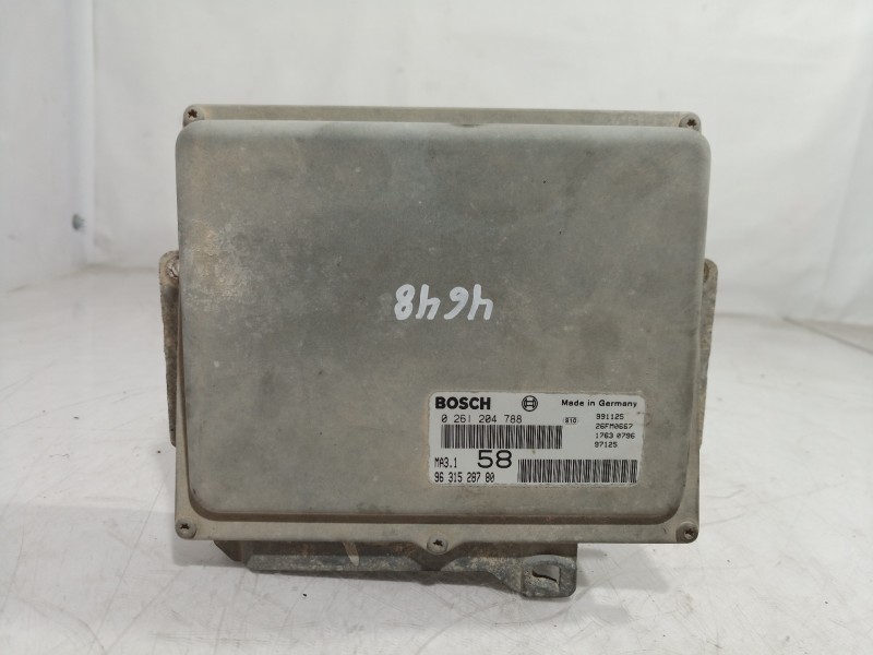 Recambio de centralita motor uce para citroën saxo 1.1 furio referencia OEM IAM 0261204788 0261204788 0261204788