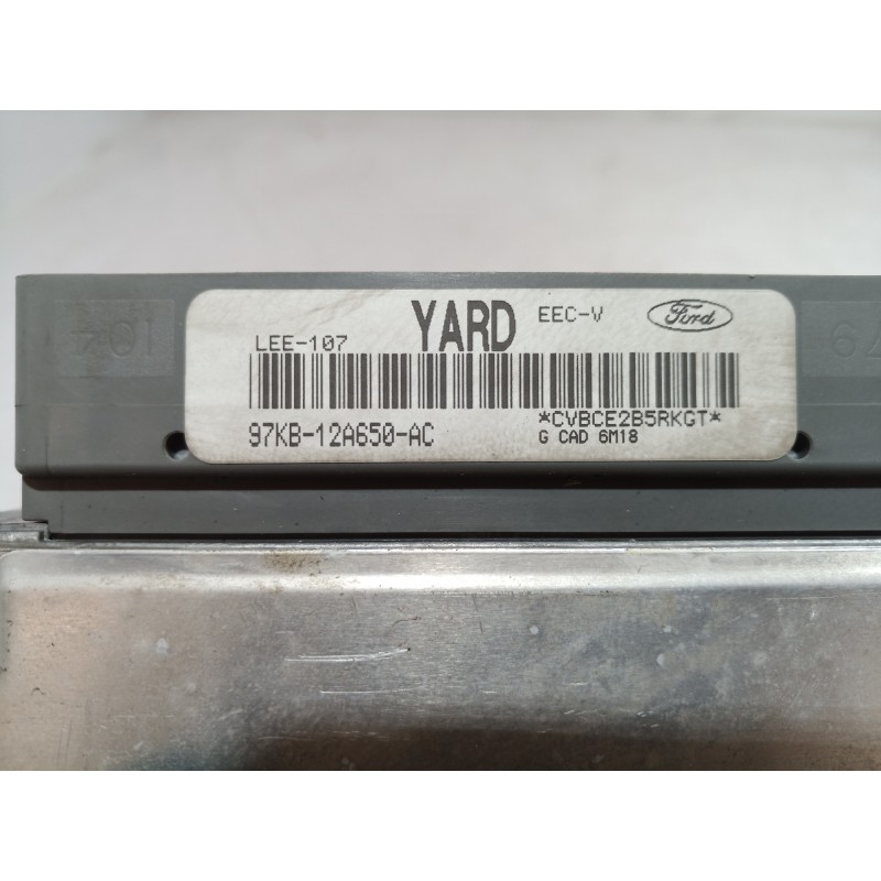 Recambio de centralita motor uce para ford ka (ccq) 2 collection referencia OEM IAM 97KB12A650AC 97KB12A650 97KB12A650