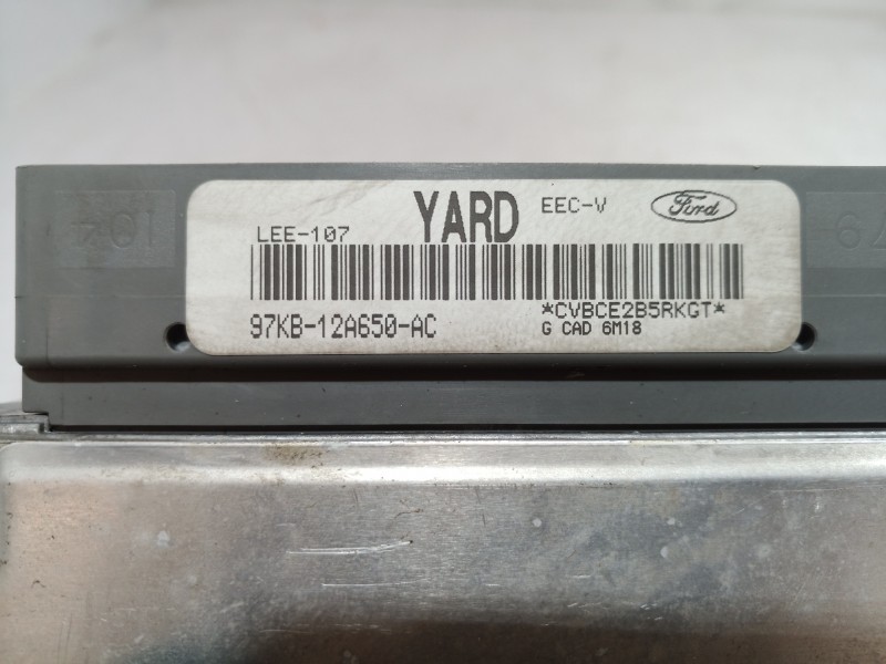 Recambio de centralita motor uce para ford ka (ccq) 2 collection referencia OEM IAM 97KB12A650AC 97KB12A650 97KB12A650