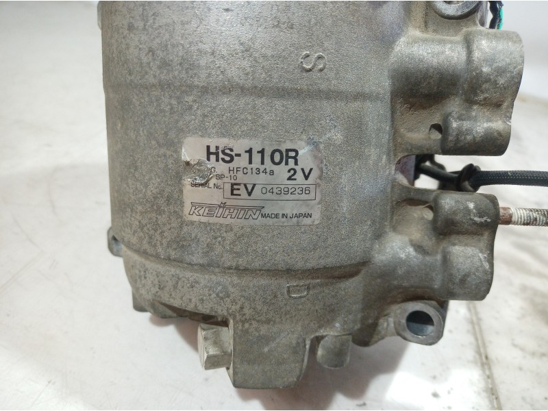 Recambio de compresor aire acondicionado para honda cr-v (rd8) es referencia OEM IAM HS110R HS110R HS110R