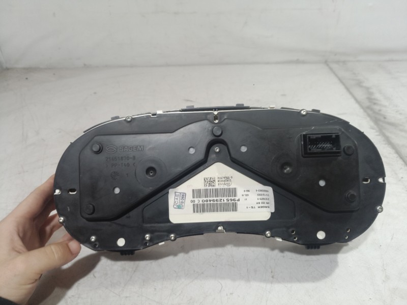 Recambio de cuadro instrumentos para peugeot 307 break / sw (s1) break xr referencia OEM IAM 9651299480 9651299480 9651299480