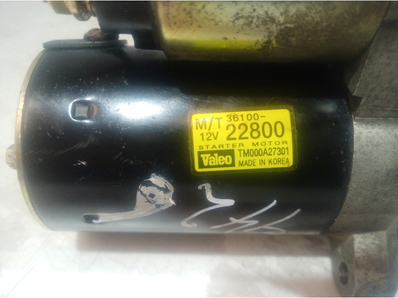 Recambio de motor arranque para hyundai accent (lc) gl 4p referencia OEM IAM G4EA TM000A27301 36100