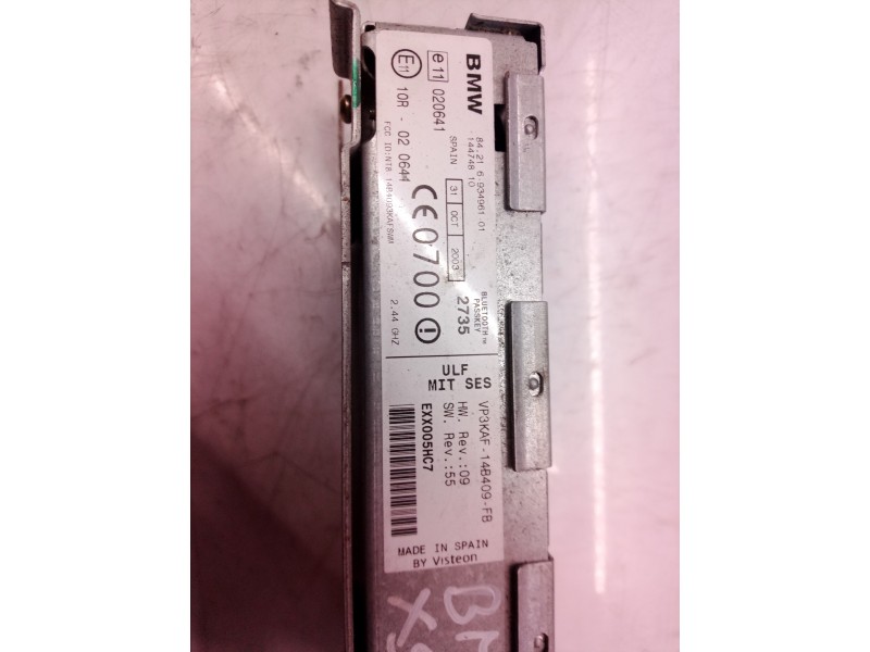 Recambio de modulo electronico para bmw x5 (e53) referencia OEM IAM VP3KAF14B409 VP3KAF14B409 VP3KAF14B409
