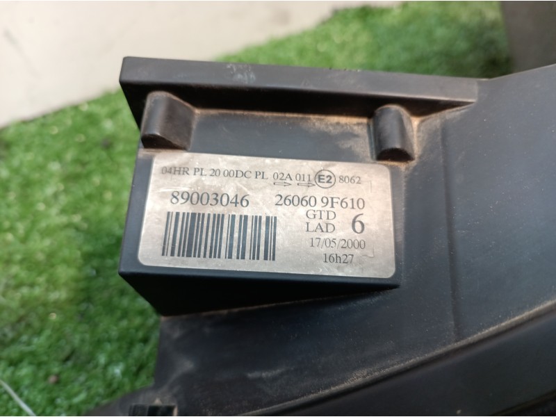 Recambio de faro izquierdo para nissan primera berlina (p11) comfort referencia OEM IAM 89003046 89003046 73772466