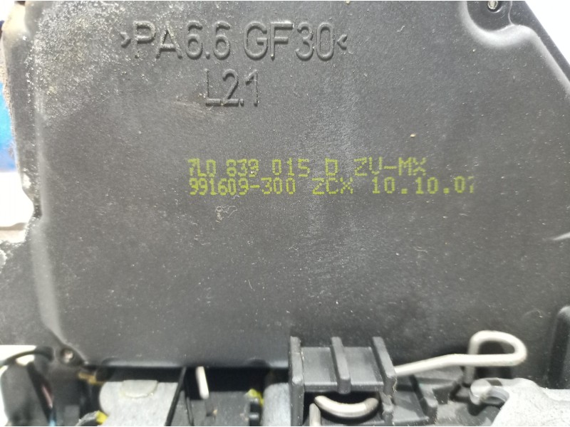 Recambio de cerradura puerta trasera izquierda para volkswagen golf v variant (1k5) advance referencia OEM IAM 7L0839015 7L08390