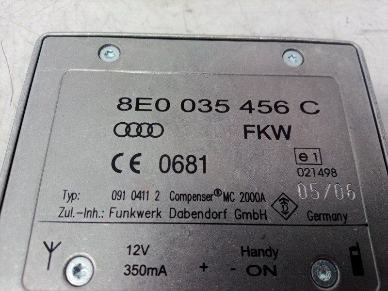 Recambio de modulo electronico para audi q7 (4l) 4l/xbunq1 referencia OEM IAM 8E0035456 8E0035456 8E0035456