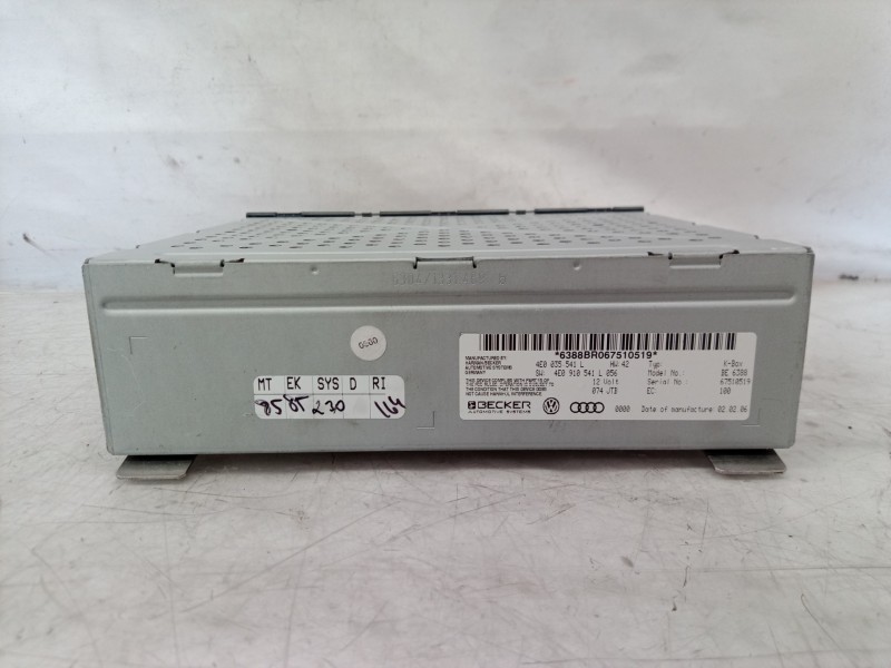 Recambio de sistema audio / radio cd para audi q7 (4l) 4l/xbunq1 referencia OEM IAM 4E0035541 4E0035541 4E0035541