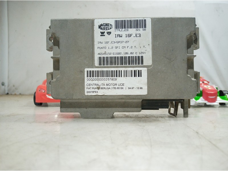Recambio de centralita motor uce para fiat punto berlina (176) 60 sx referencia OEM IAM IAW16FE3 IAW16FE3 IAW16FE3