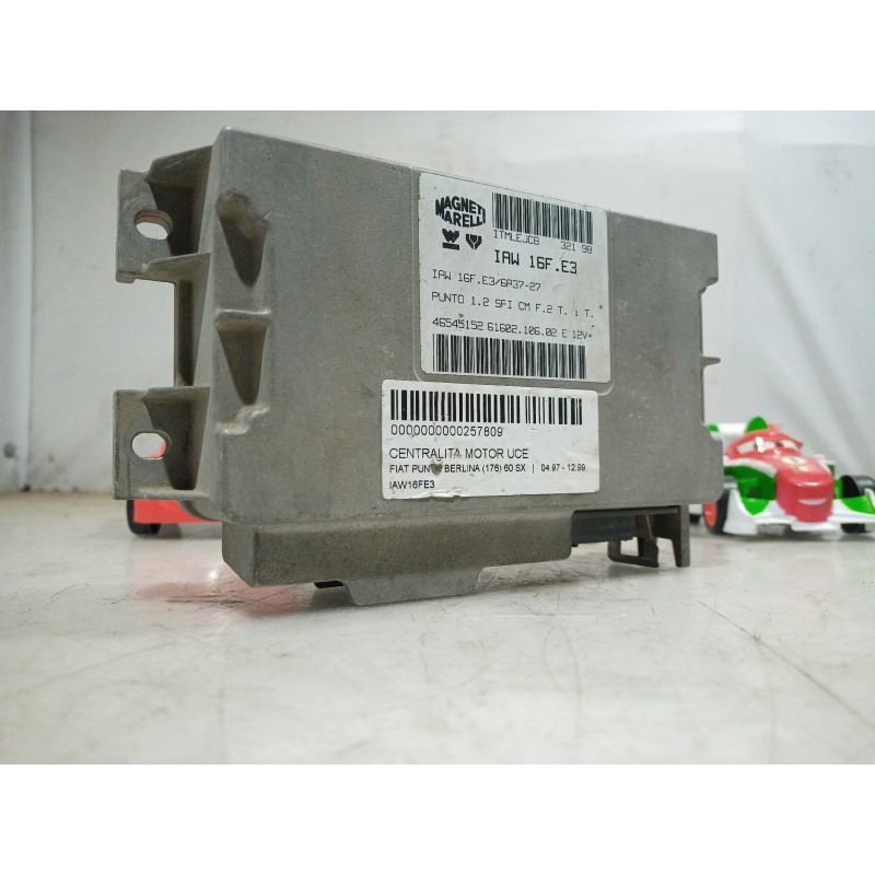 Recambio de centralita motor uce para fiat punto berlina (176) 60 sx referencia OEM IAM IAW16FE3 IAW16FE3 IAW16FE3