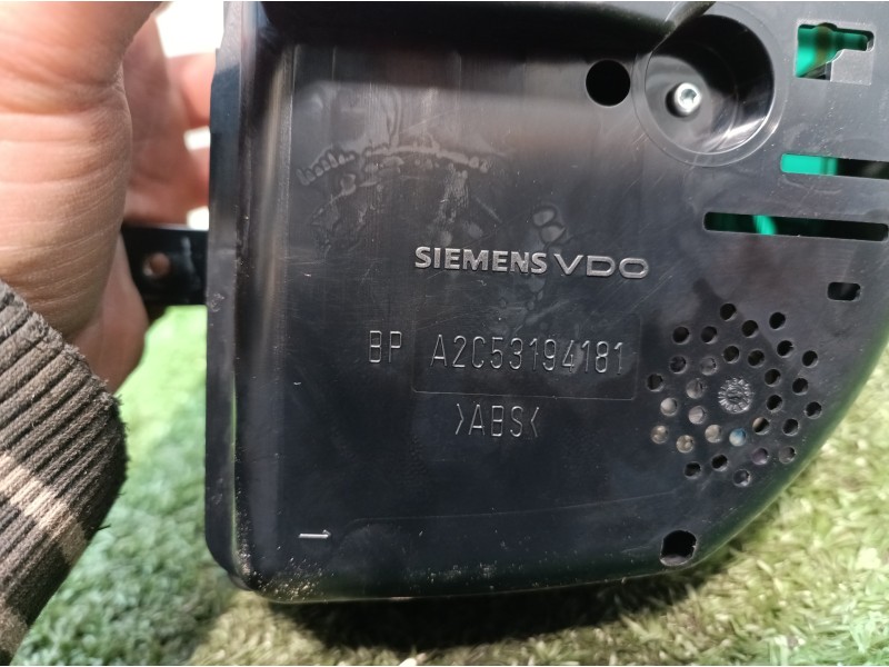 Recambio de cuadro instrumentos para volkswagen passat berlina (3c2) advance referencia OEM IAM A2C53117394 A2C53117394 A2C53194