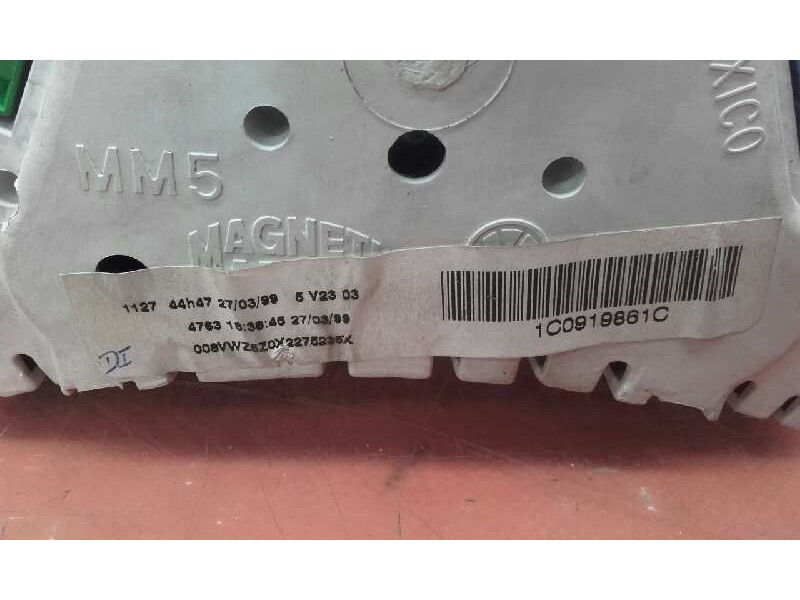 Recambio de cuadro instrumentos para volkswagen new beetle (9c1/1c1) 2.0 referencia OEM IAM 1C0919861C 112744H47 1C0919861C