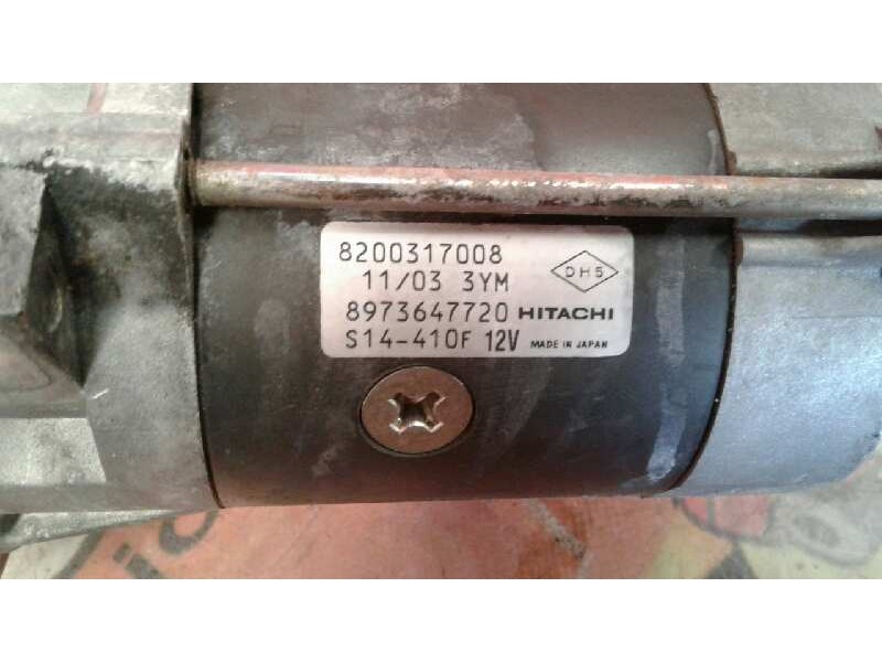 Recambio de motor arranque para renault espace iv (jk0) privilege referencia OEM IAM 8200317008 8973647720 