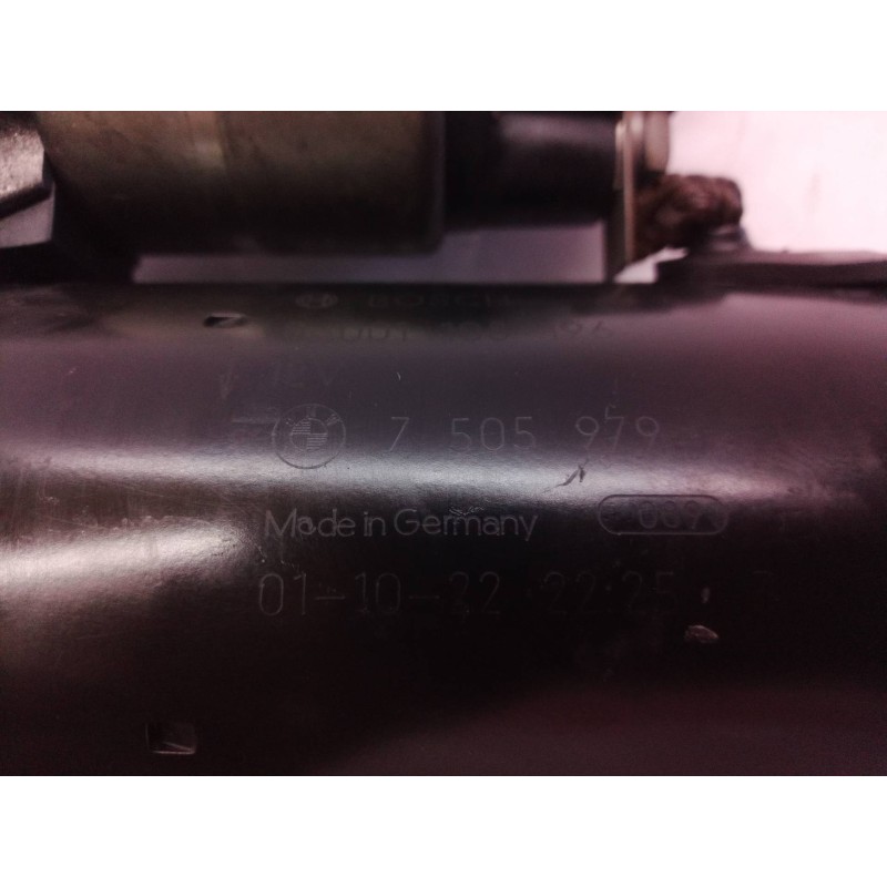 Recambio de motor arranque para bmw serie 3 coupe (e46) 318 ci referencia OEM IAM 0001108196 0001108196 7505979