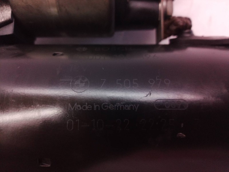 Recambio de motor arranque para bmw serie 3 coupe (e46) 318 ci referencia OEM IAM 0001108196 0001108196 7505979