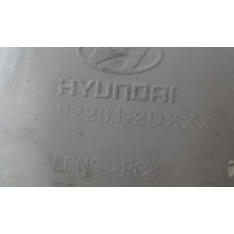 Recambio de faro antiniebla izquierdo para hyundai elantra (xd) 2.0 gls (5-ptas.) (2004) referencia OEM IAM 922012DXXX  