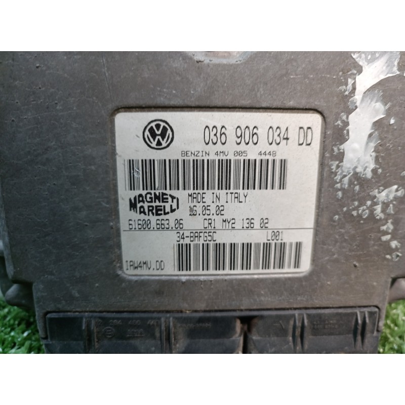 Recambio de centralita motor uce para volkswagen polo (9n1) 1.4 16v referencia OEM IAM 036906034DD 036906034DD 6160066306